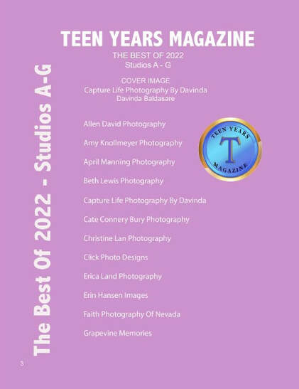 List of photographers published in the magazine