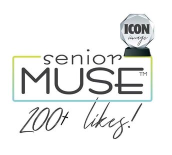 Senior Muse 200+ Likes emblem