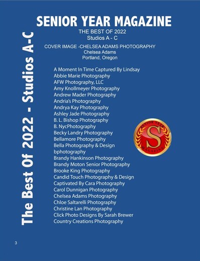 List of photographers who were published in the magazine
